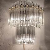 Applique cristal France, années 1950.