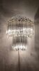Applique cristal France, années 1950.