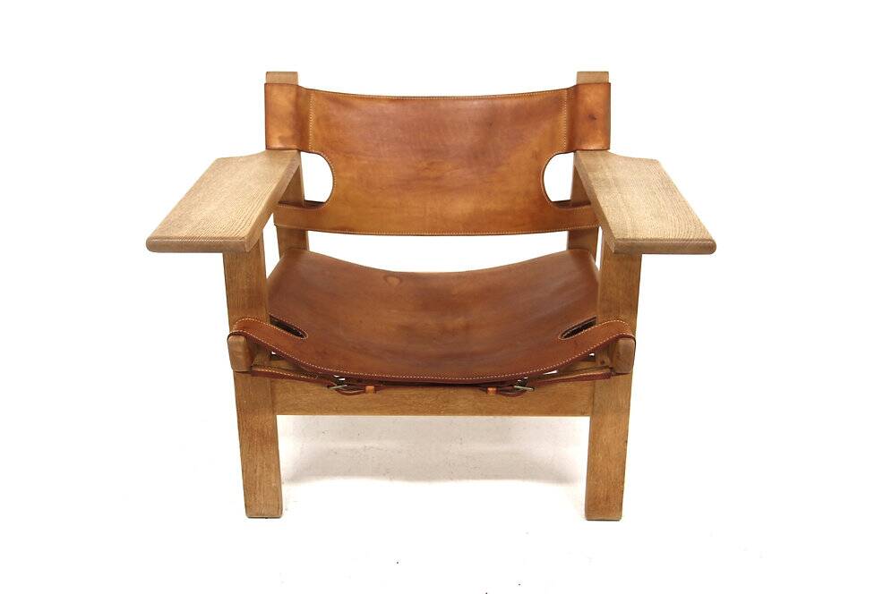 Fauteuil scandinave "Spanish chair, Model 2226", Børge Mogensen, Danemark, 1960