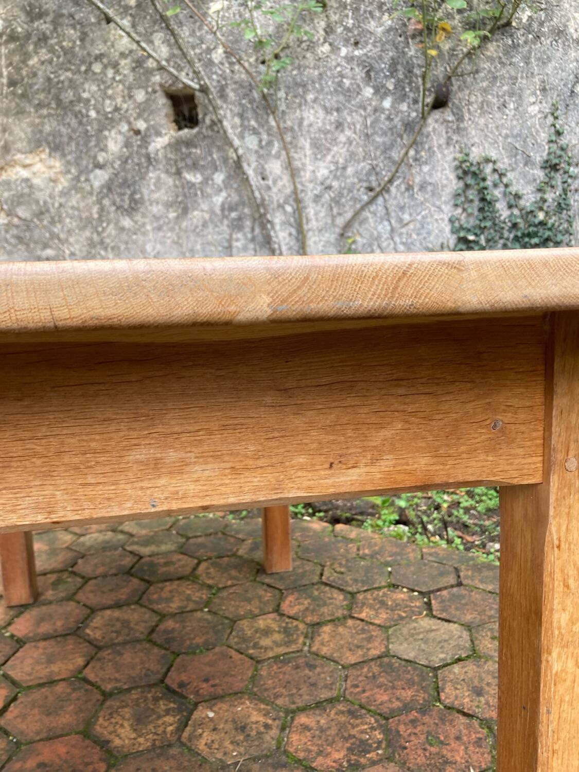 Vintage farmhouse table