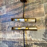 Brass wall lights
