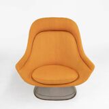 Model 1705 easy chair and ottoman set by Warren Platner for Knoll