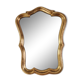 Mirror gilded wood 32x25cm