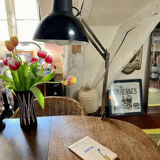 Black architect lamp