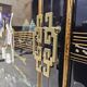 Vintage Chinese side table / cabinet / lacquered cabinet / bohemian