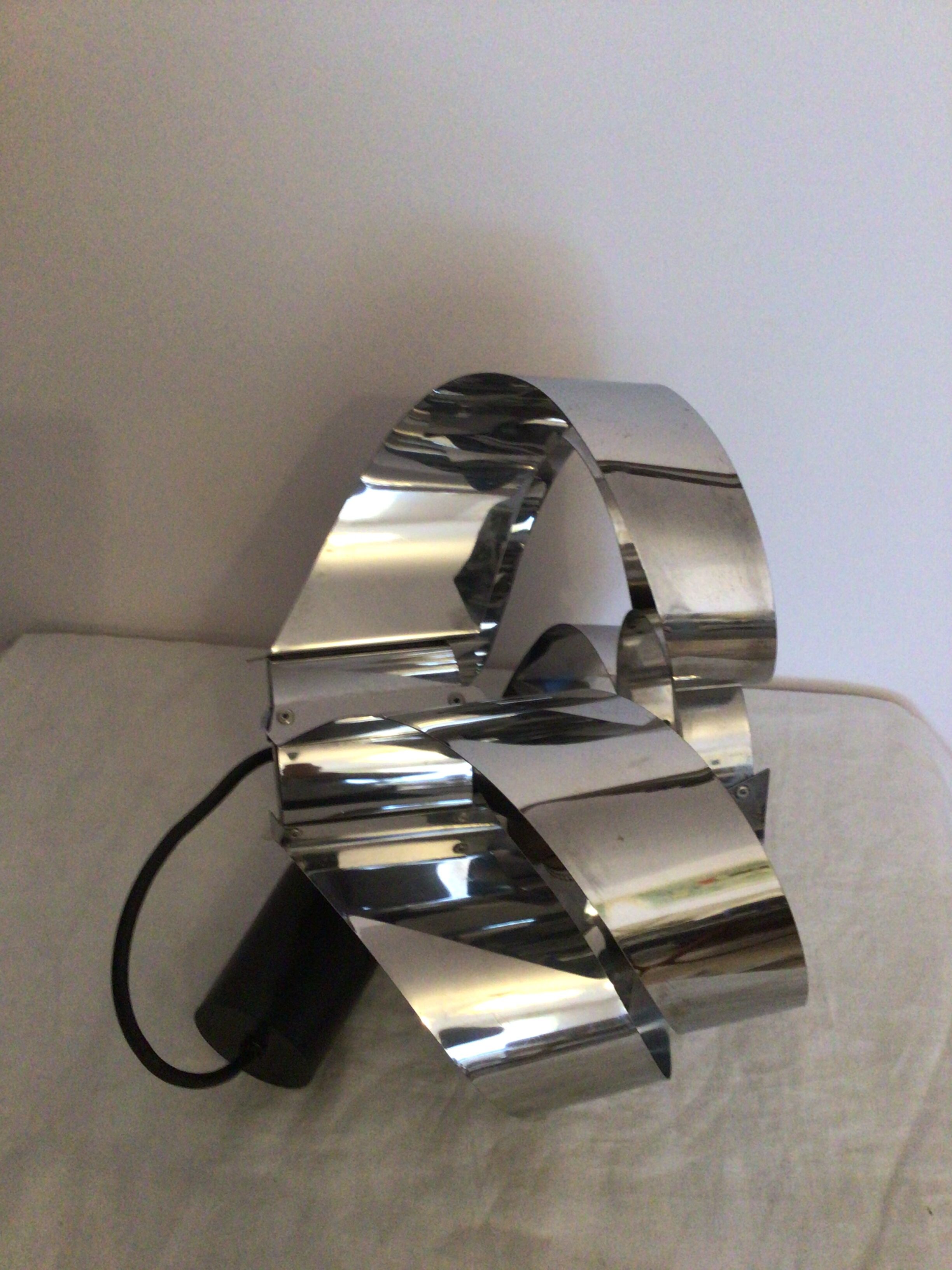 Hanging lamp sheets aluminum metal year 60/70