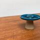 Danish ceramic candlestick from the mid-century by Herman A. Kähler for Hak, 1960s.