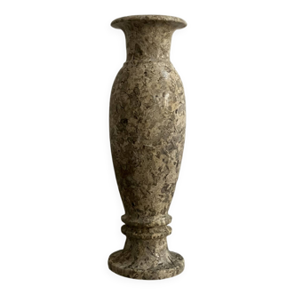 Vase en céramique imitant le marbre