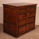 commode anglaise en chêne début 18° siècle