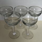 5 glasses of bistro wine