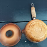 Cast iron pan with lid Le creuset