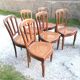 Lot de six chaises