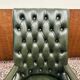 English Green Chesterfield Office Chair Desk chair green