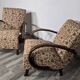 Set of Vintage Armchairs by Jindrich Halabala