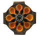 1960s/1970s Ceramic Wall Sconce, Mid-Century Space Age Design