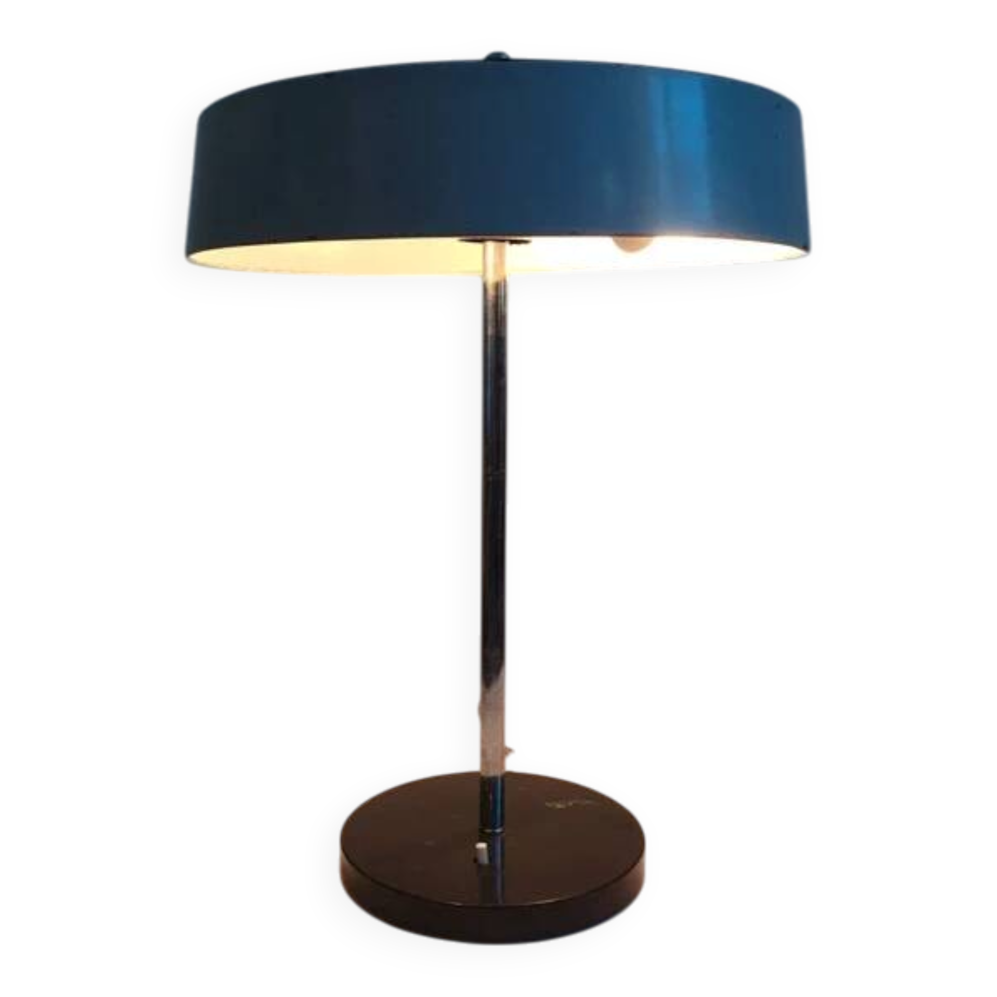 Lampe de table moderniste attribuée à L. Kalff pour Philips (vers 1960)