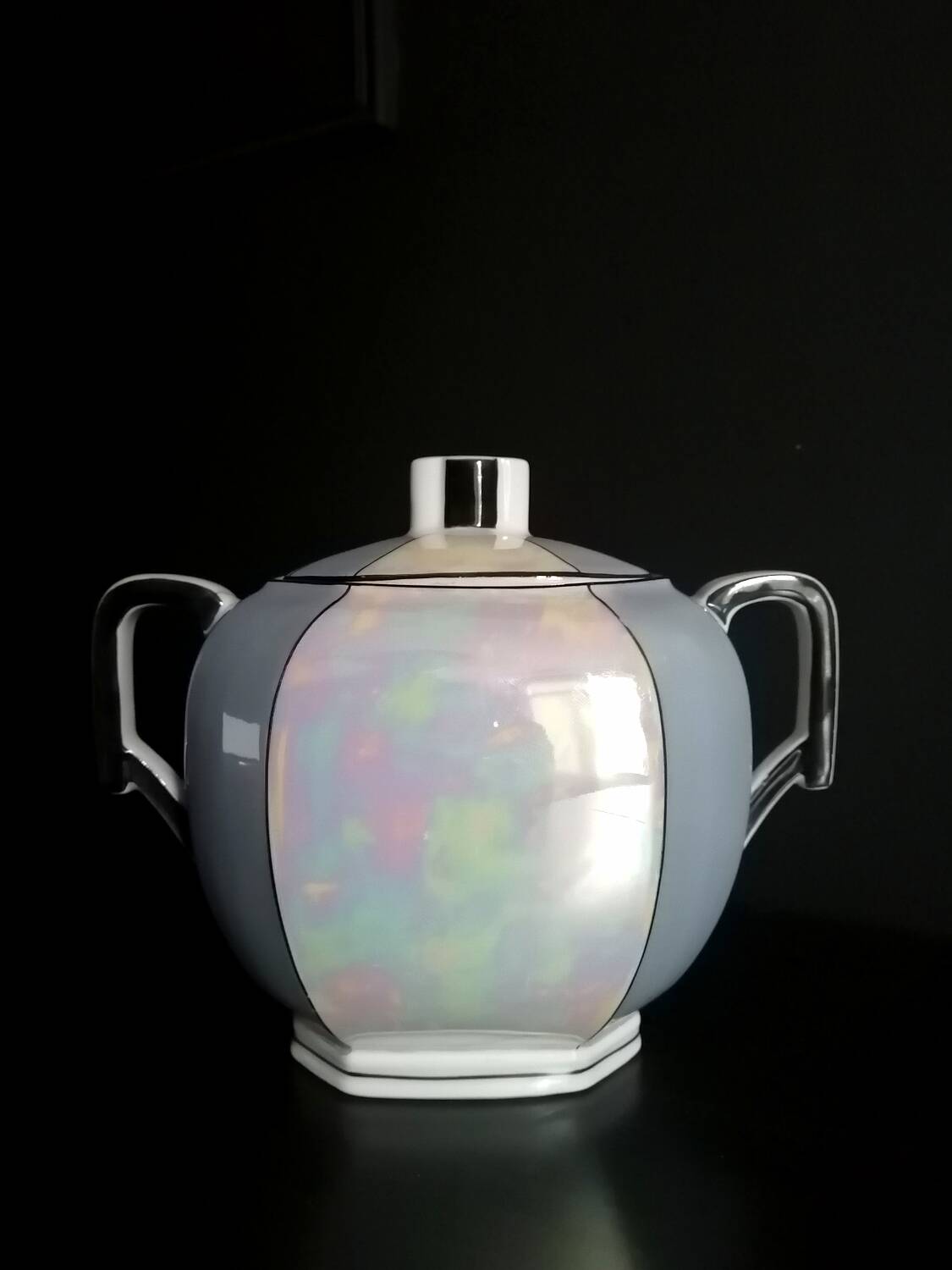 Art Deco sugar bowl