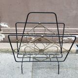 Porte revue métal et laiton