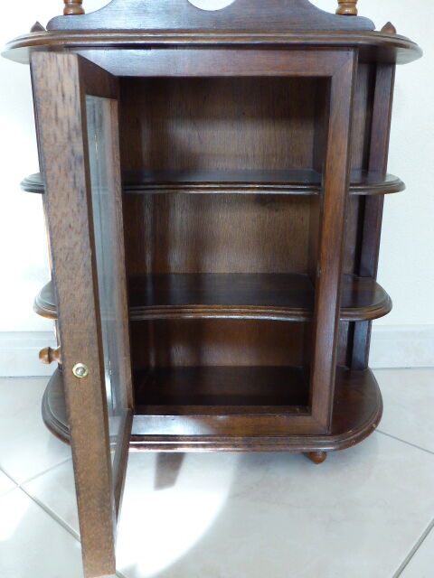 Solid wooden wall shelf