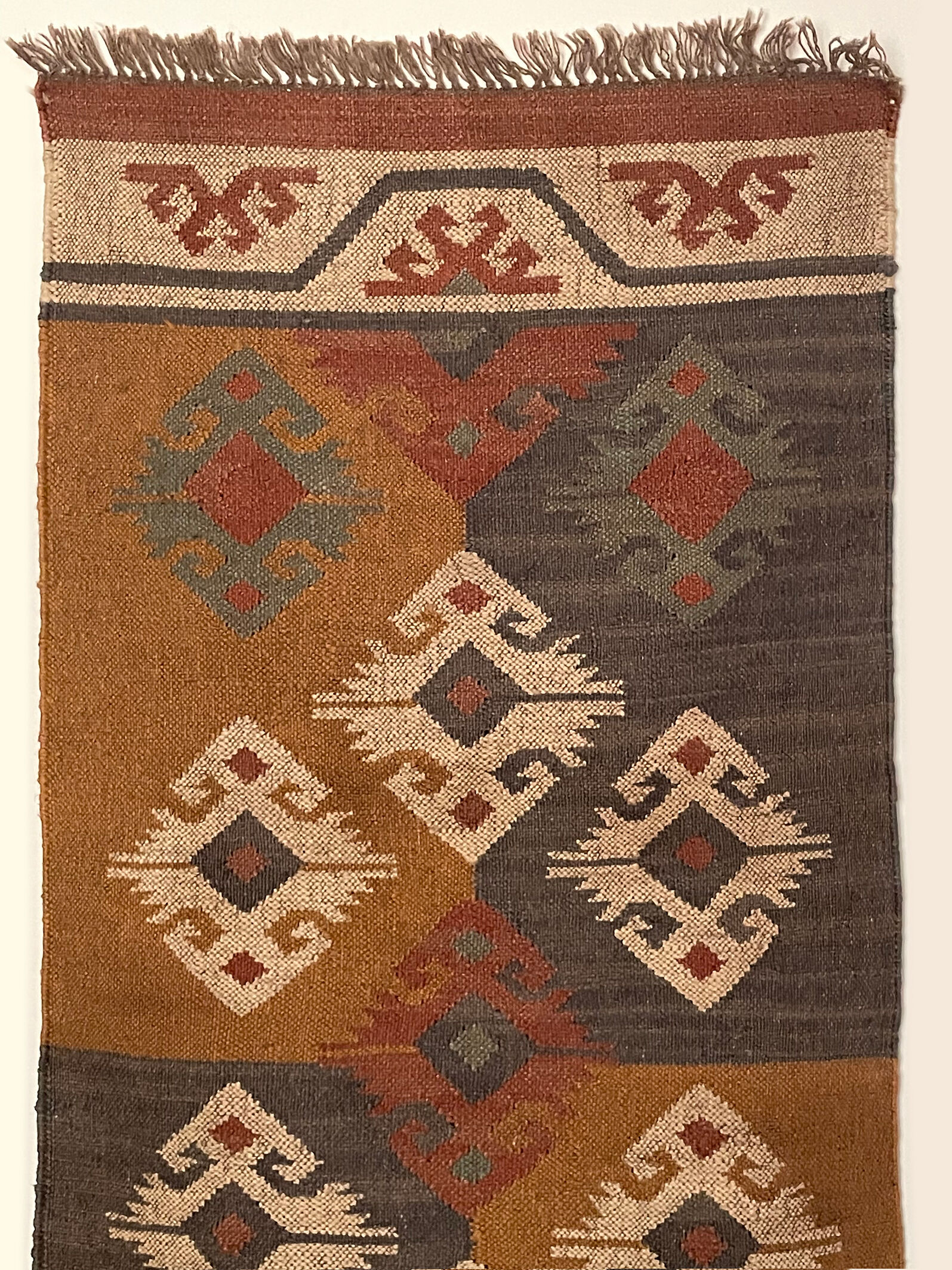 Tapis kilim kilim tissé à la main 75 x 180 cm