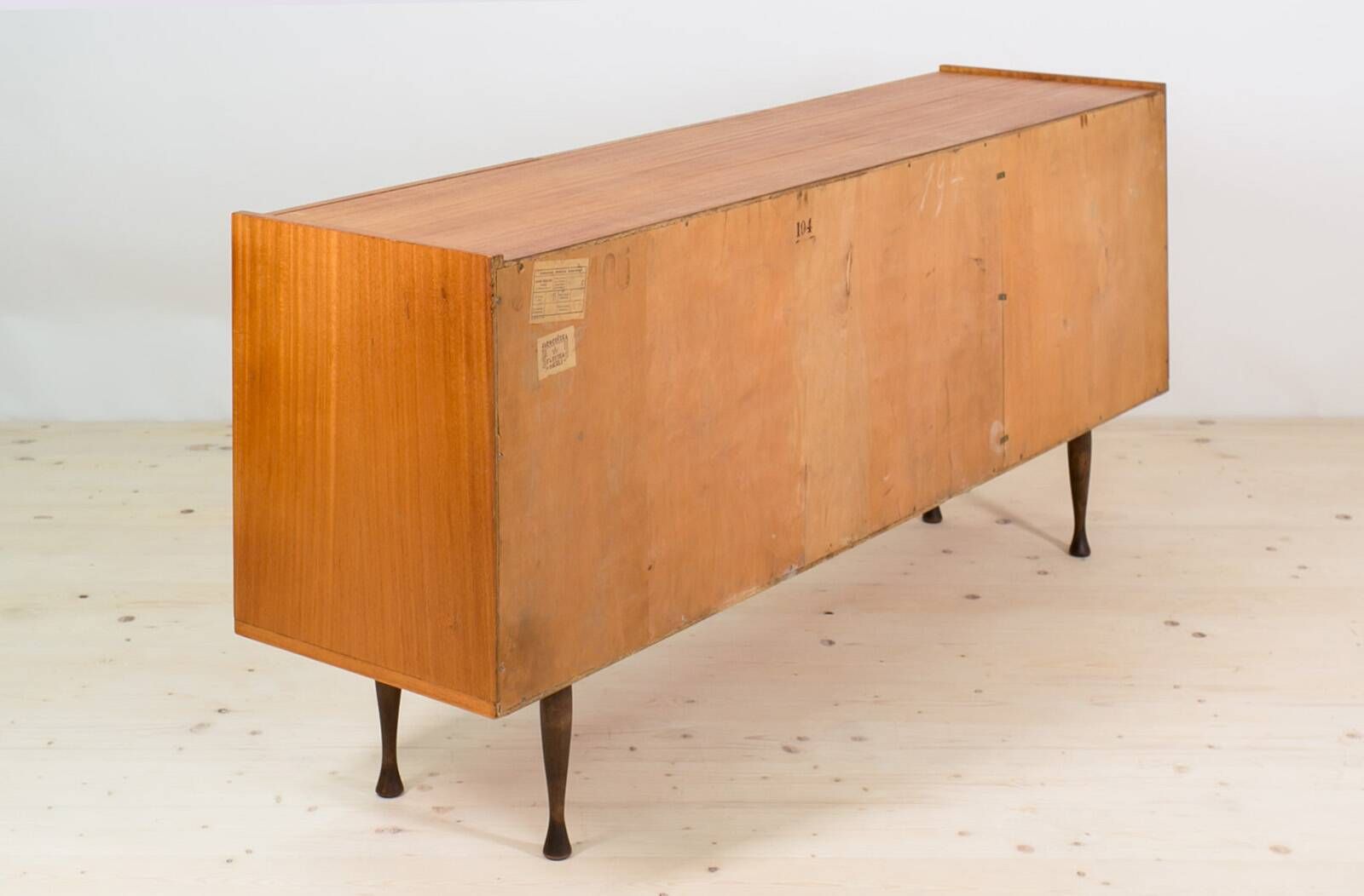 Marian Grabiński sideboard for Jarocin furniture factory, mid-century modern elegance, 1950s