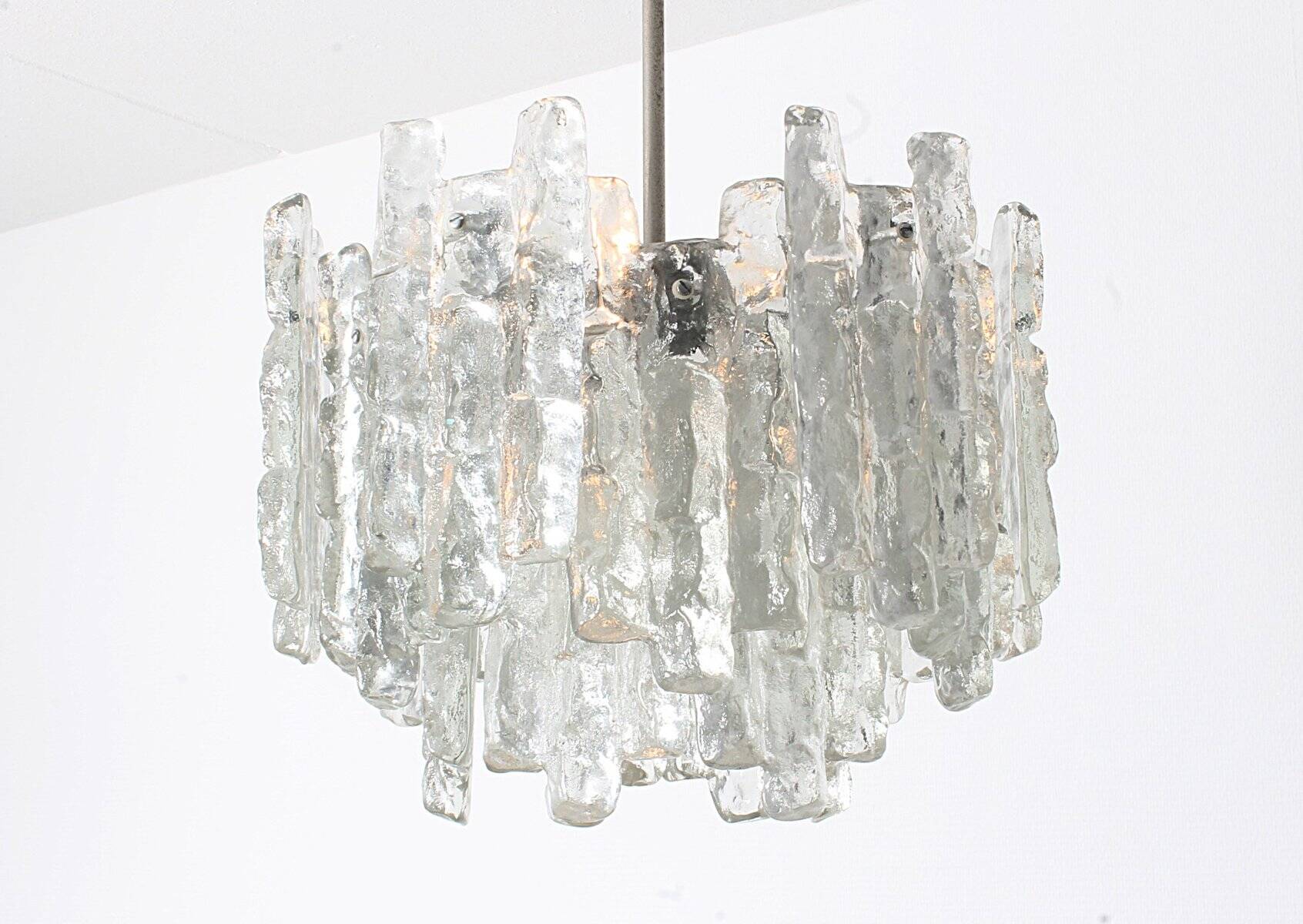 Soria chandelier by J. T. Kalmar for Kalmar Franken KG, 1970s