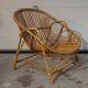 Adult vintage rattan armchair