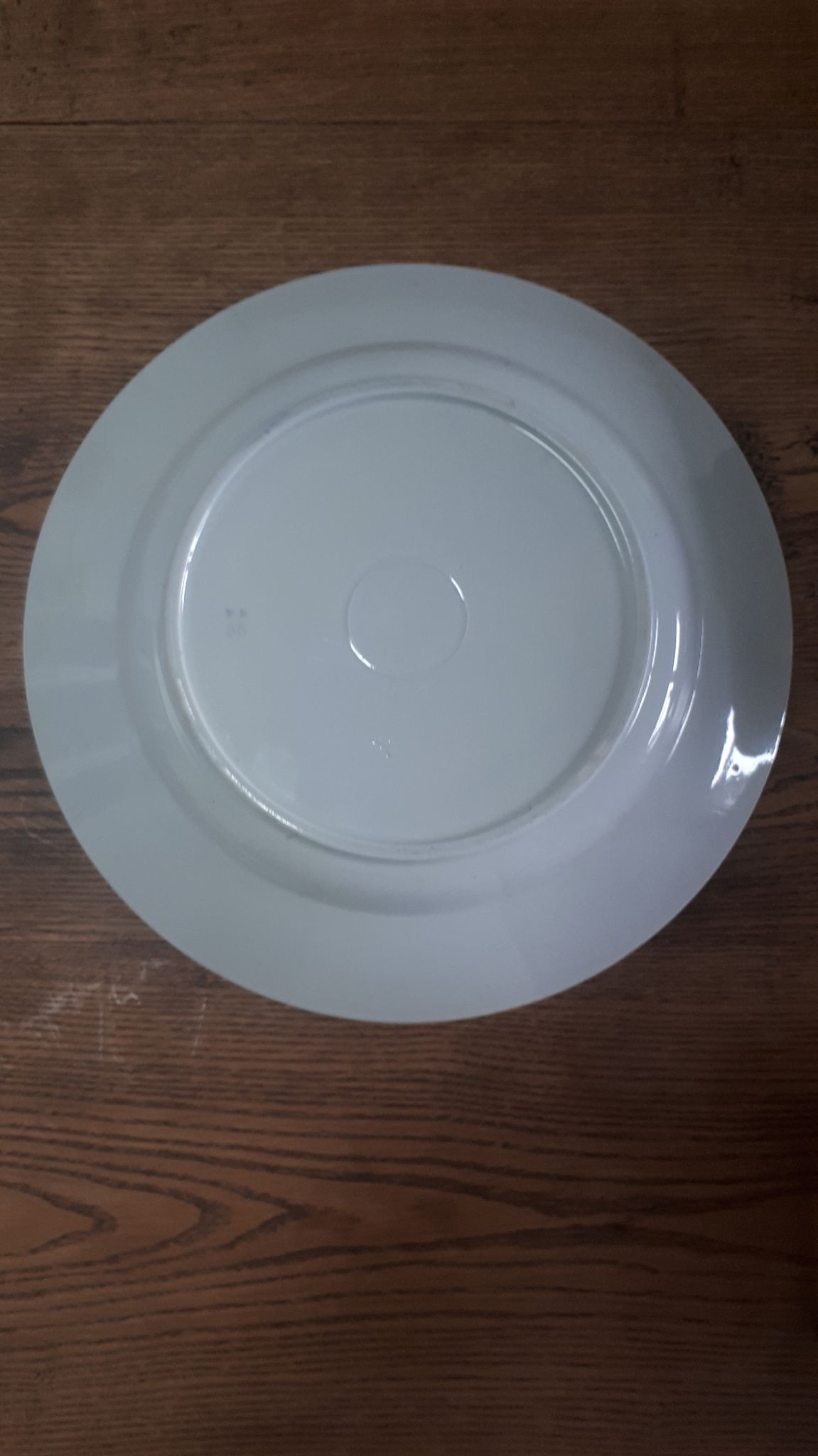 Série de plats Badonviller Fleurs bleues