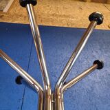 Vintage chrome parrot coat rack