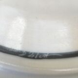 LARGE AND BEAUTIFUL PORCELAIN DISH signed