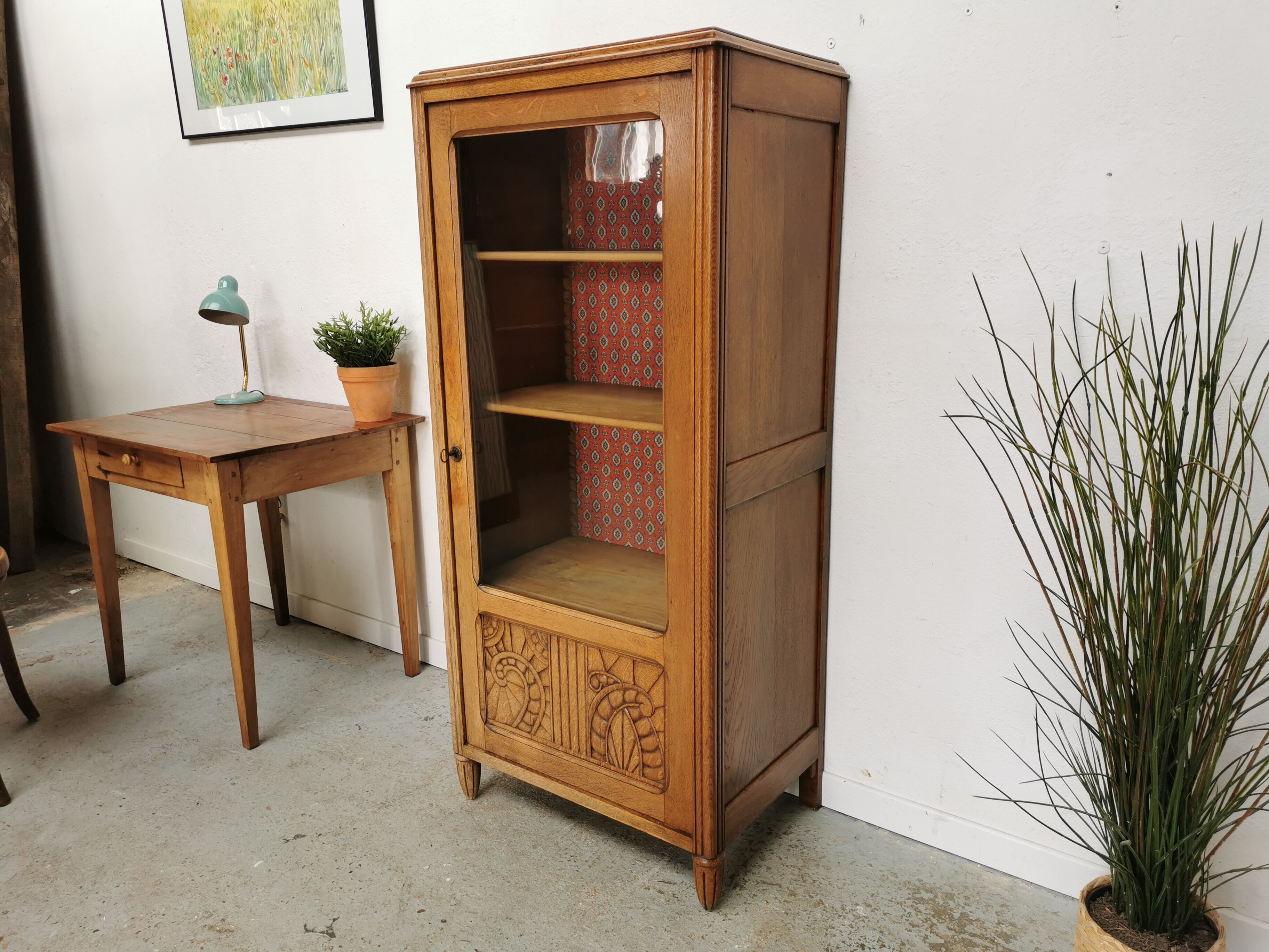 Parisian wardrobe Art Deco vintage showcase