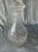 Saint Louis or Baccarat cut crystal carafe with store label