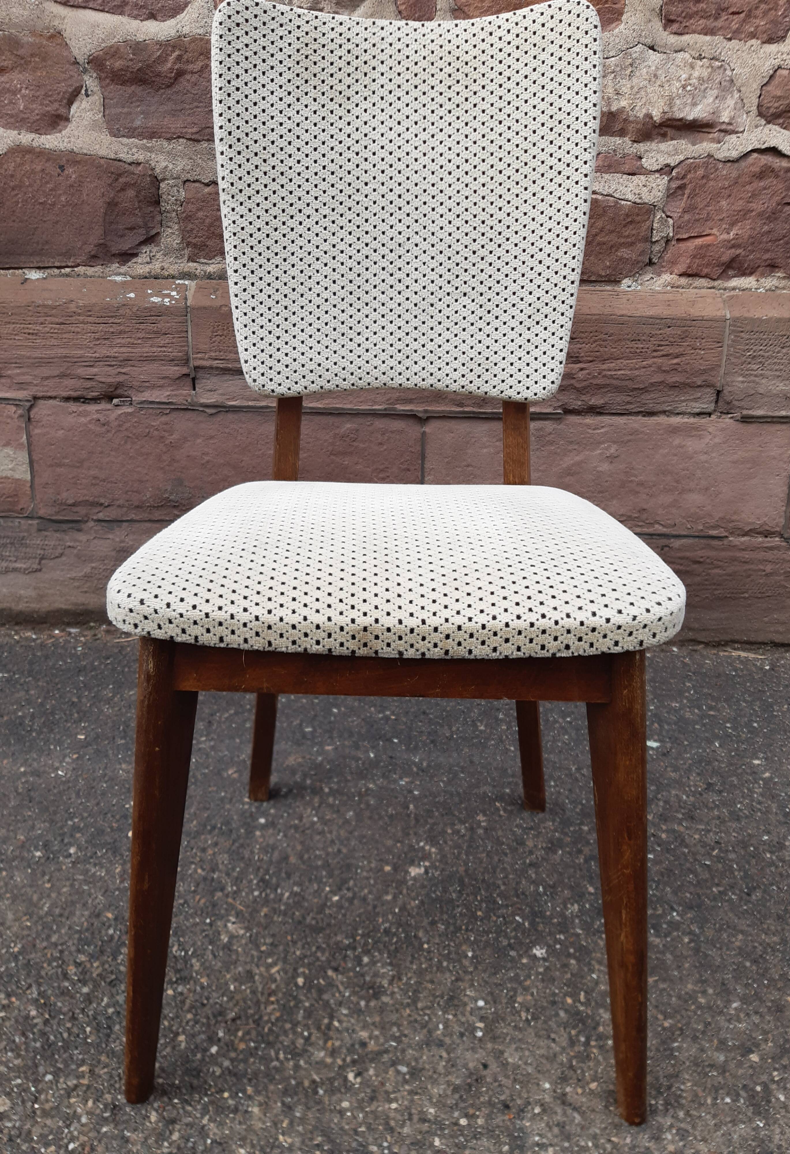 4 mid-century chairs 1960