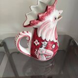 Pichet coq en céramique – Lismat Deruta Assisi – Italie