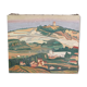 Oil on canvas signed, landscape