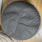 Pair of De Sède patchwork leather poufs