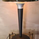 Chrome gold mushroom lamp (known as liner) 1975 to 85., h41 x l31 good condition