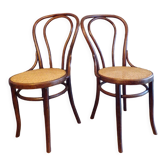 Pair of Mundus bistro chairs
