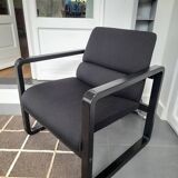 Martin Stol black armchair for Giroflex