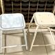Paire de tabourets d’atelier industriel