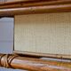 Rattan and wicker desk