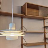 Stepped pendant lamp by Horn Belysnyng, Denmark 1980s