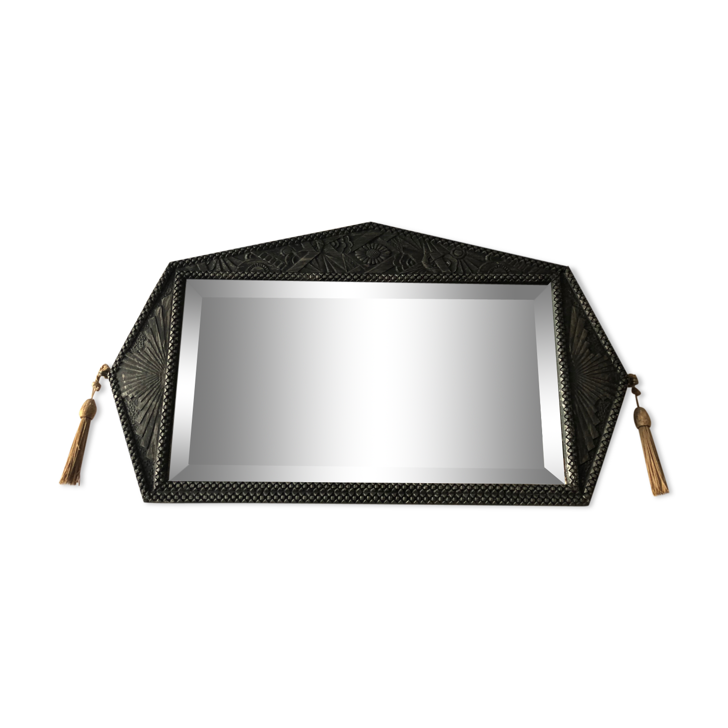 Miroir art déco - 75x41cm