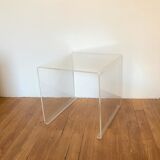 Plexiglas sofa end