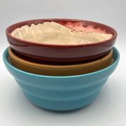 Trio of 1950s ceramic planters