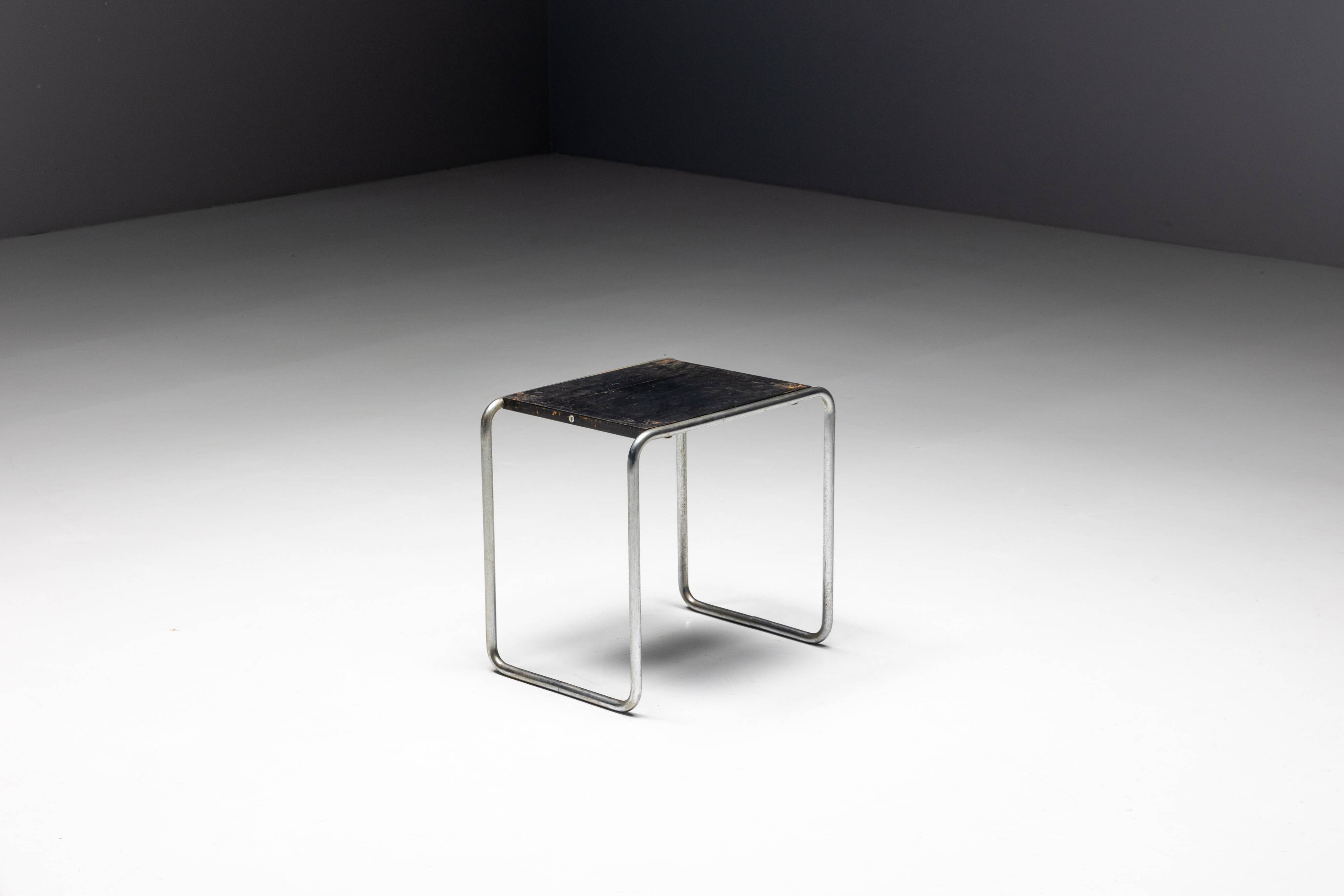 First Edition Side Tables by Marcel Breuer for Thonet, Germany, 1930s