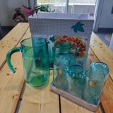 Luminarc Bahamas carafe and service glasses