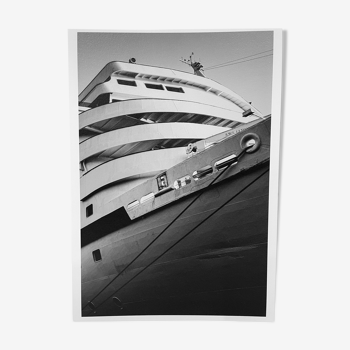 Photograph of an ocean liner