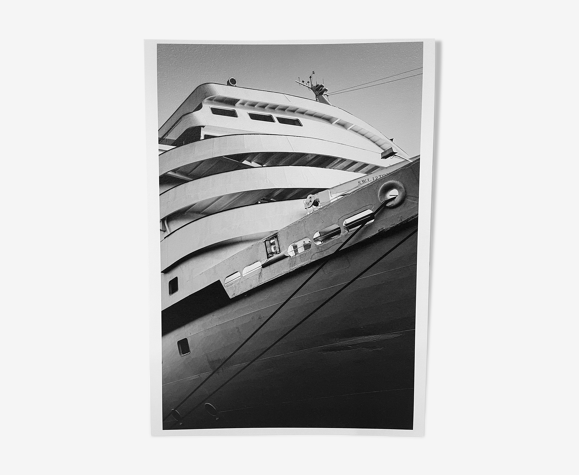 Photograph of an ocean liner