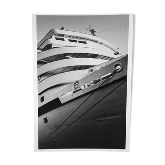 Photograph of an ocean liner